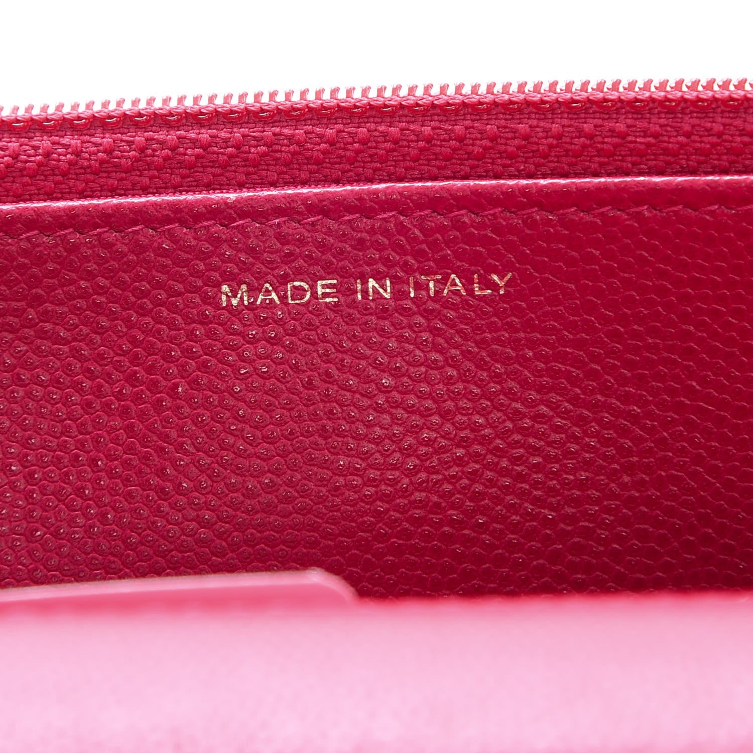 Chanel Caviar Quilted Boy Wallet On Chain WOC Fuchsia 7 of 9