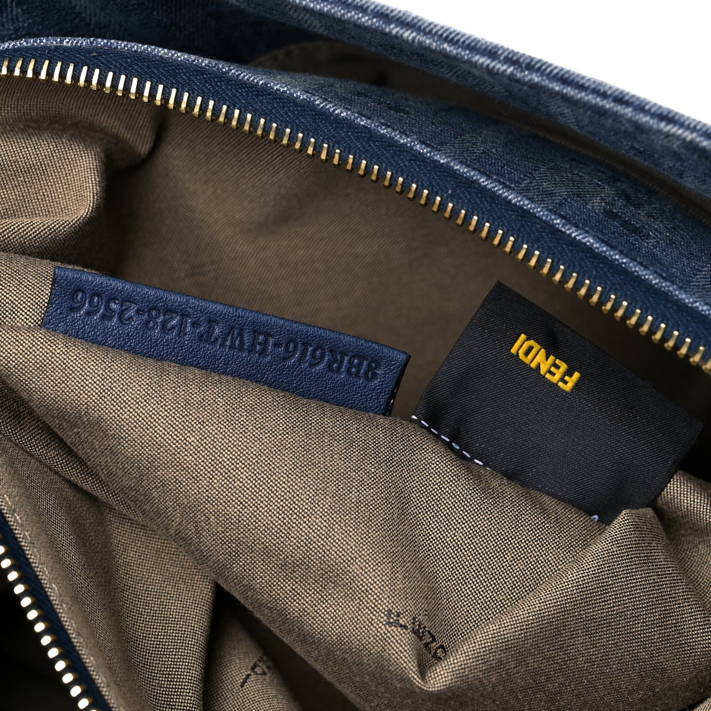 Denim Zucca Mia Tote Blue