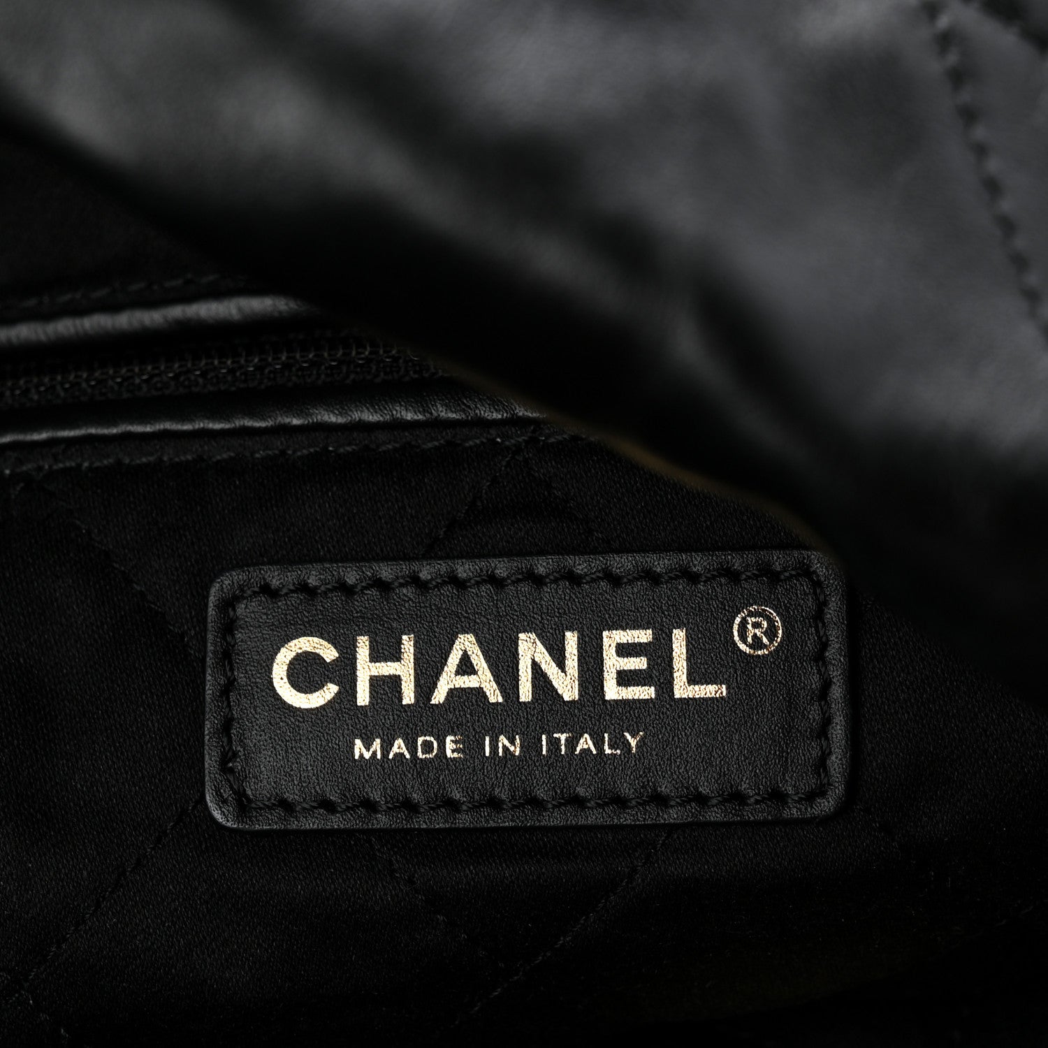 Chanel Calfskin Quilted Chanel 22 Black 7 of 11