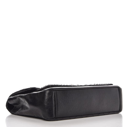 Chanel Calfskin Python Urban Mix Flap Black 4 of 12