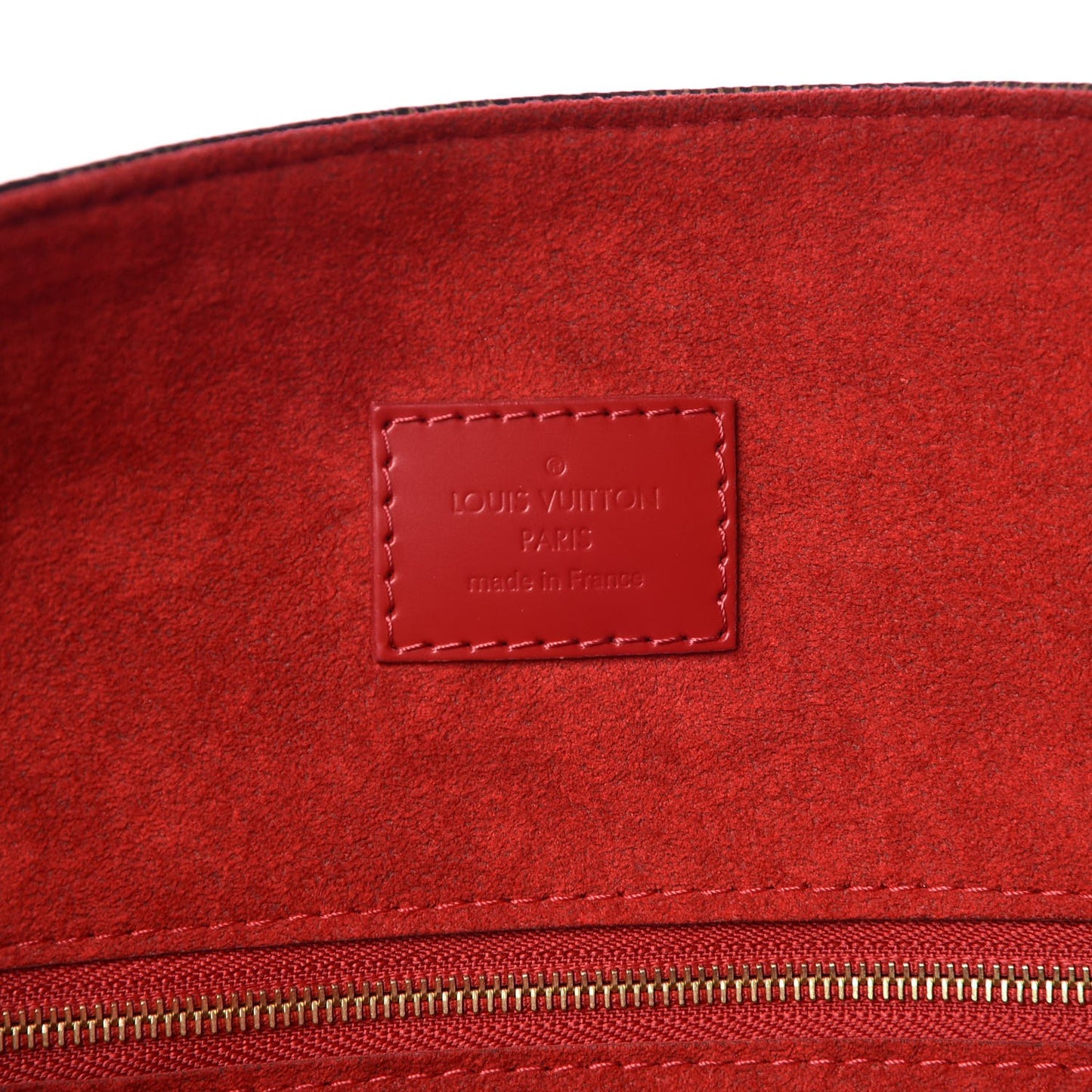 Damier Ebene Caissa Hobo Cherry