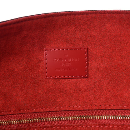 Louis Vuitton Damier Ebene Caissa Hobo Cherry 6 of 8