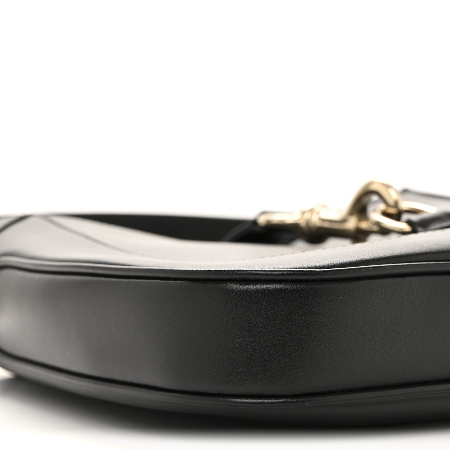 Calfskin Small Jackie Shoulder Bag Black