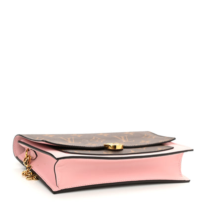 Louis Vuitton Monogram Flore Chain Wallet Rose Ballerine 4 of 9