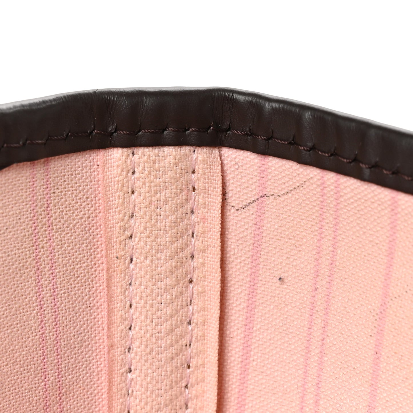 Damier Ebene Neo Neverfull MM Rose Ballerine