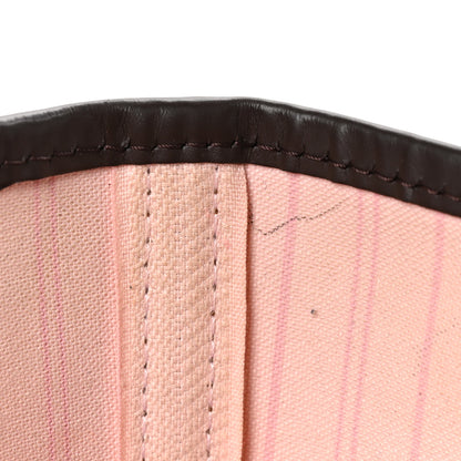 Louis Vuitton Damier Ebene Neo Neverfull MM Rose Ballerine 10 of 10