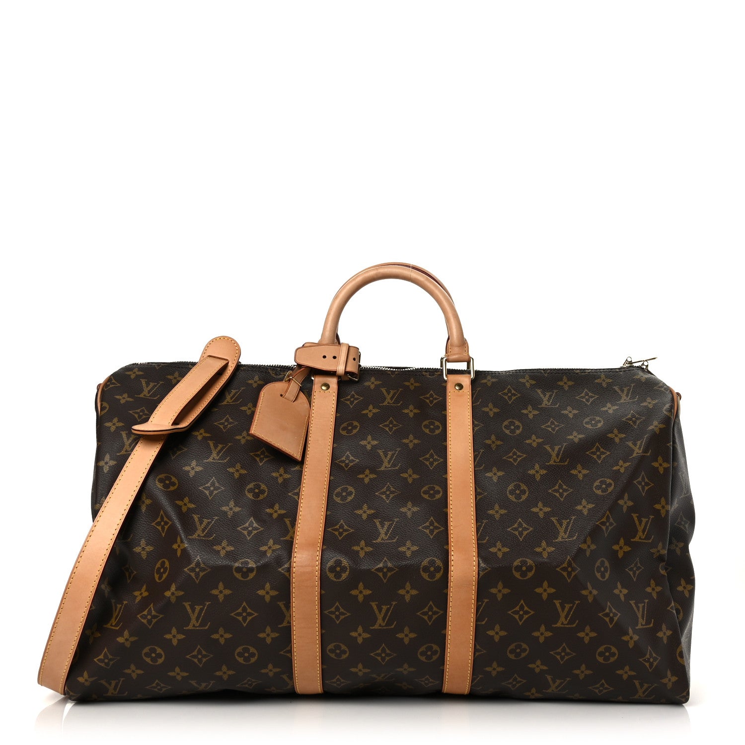 Louis Vuitton Monogram Keepall Bandouliere 55 1 of 12