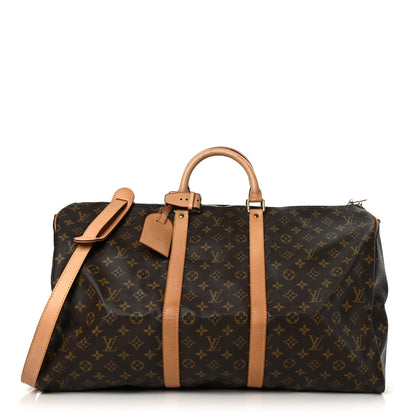 Louis Vuitton Monogram Keepall Bandouliere 55 1 of 12