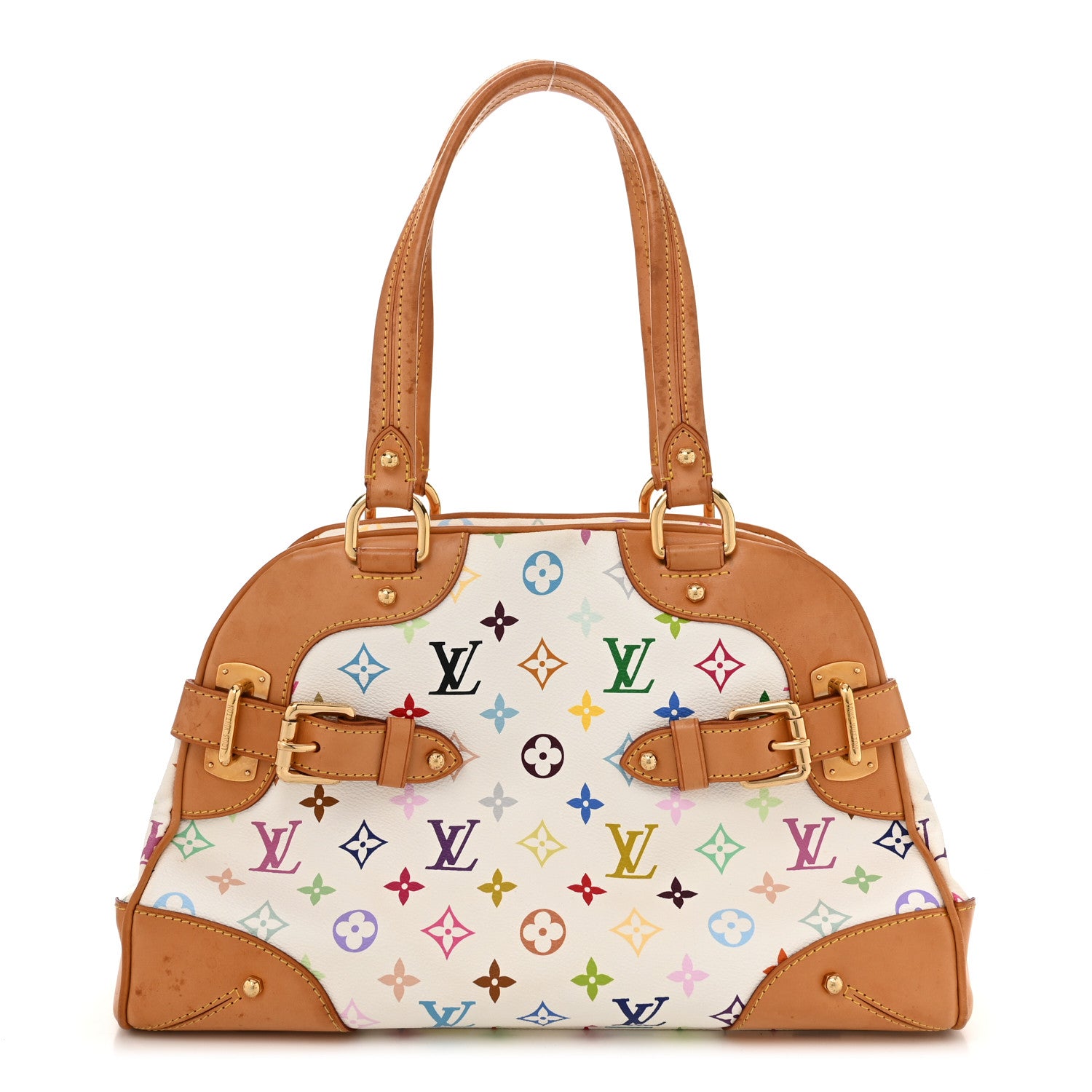 Louis Vuitton Monogram Multicolor Claudia White 1 of 13
