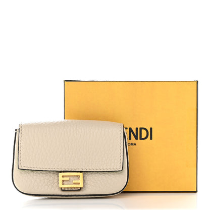 Fendi Cuoio Romano Micro Baguette Charm Latte 13 of 13