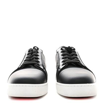 Christian Louboutin Calfskin Mens Low Top Sneaker 45 Black 2 of 10