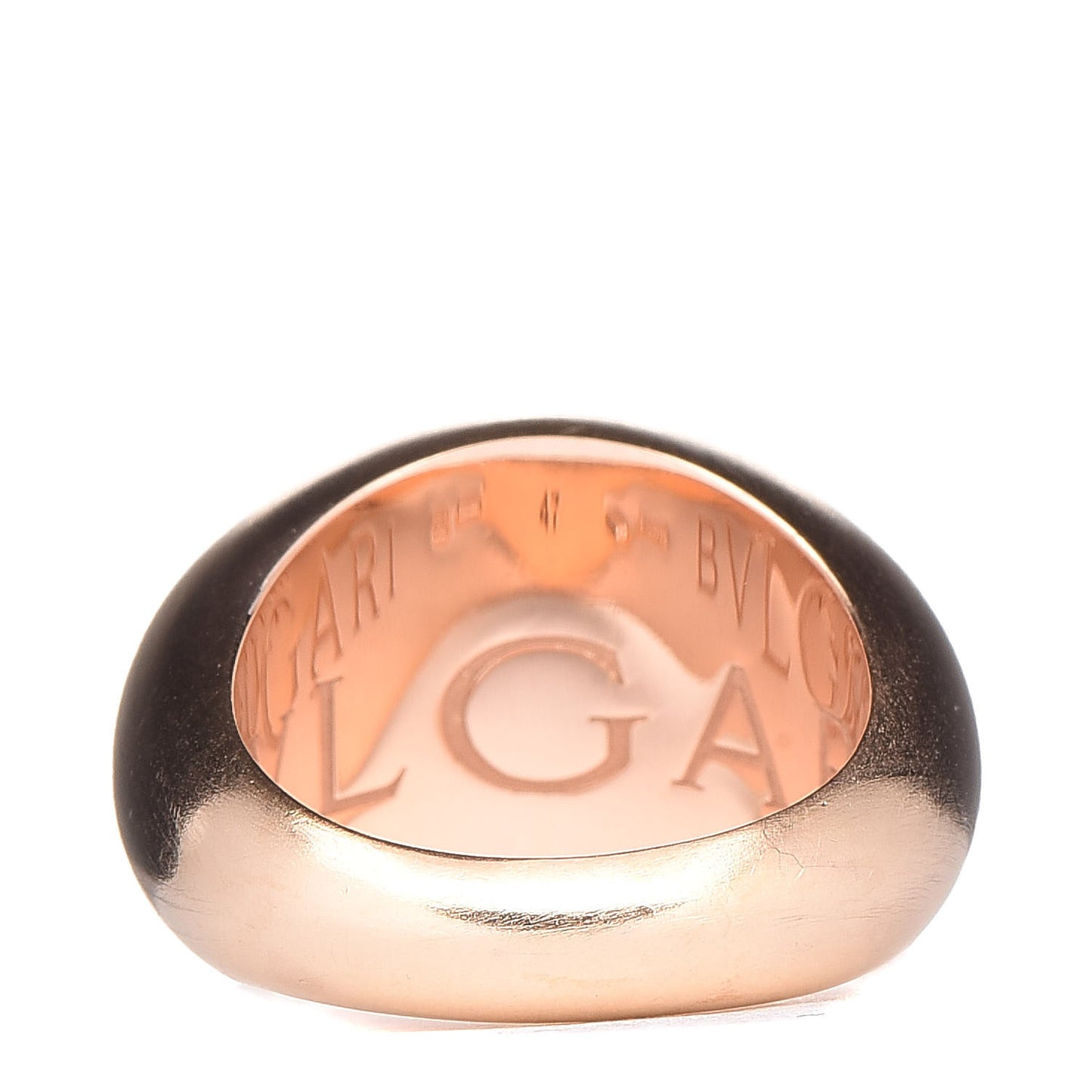 18K Rose Gold Fancy Dome Ring 47 4