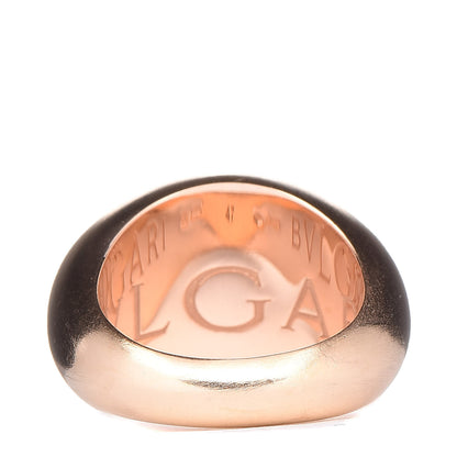 Bulgari 18K Rose Gold Fancy Dome Ring 47 4 4 of 7
