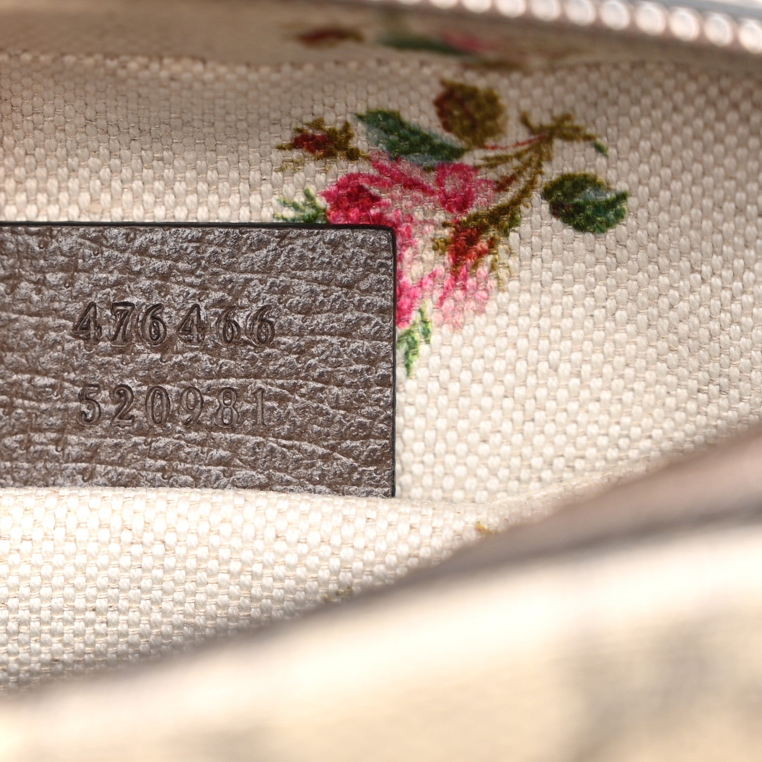 Gucci GG Supreme Monogram Web Neo Vintage Shoulder Bag Beige New Acero Crop 7 of 10