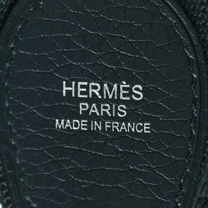Hermes Taurillon Clemence Evelyne III PM Vert Cypress 5 of 8