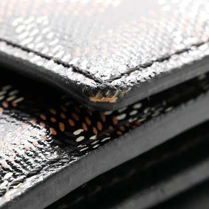 Goyard Goyardine Varenne Long Wallet Black 11 of 15