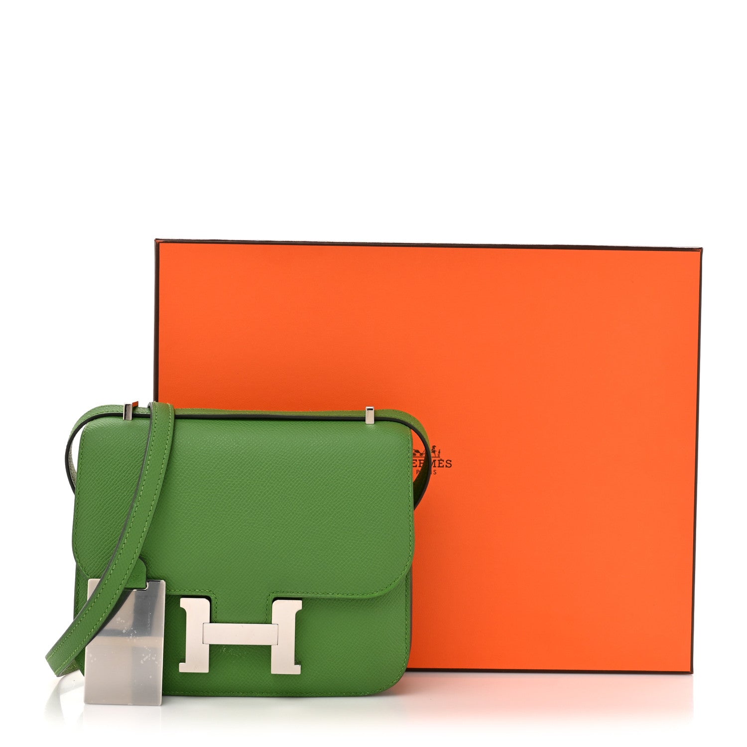 Hermes Epsom Constance 18 Vert Yucca 14 of 14