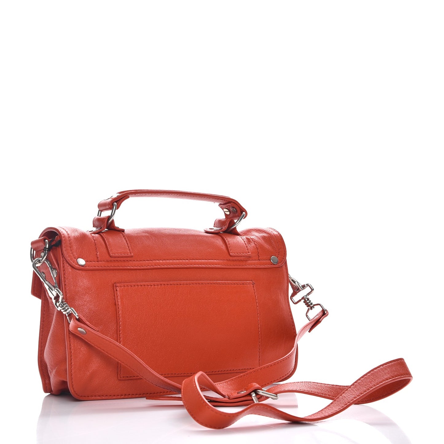Lambskin Tiny PS1 Satchel Orange