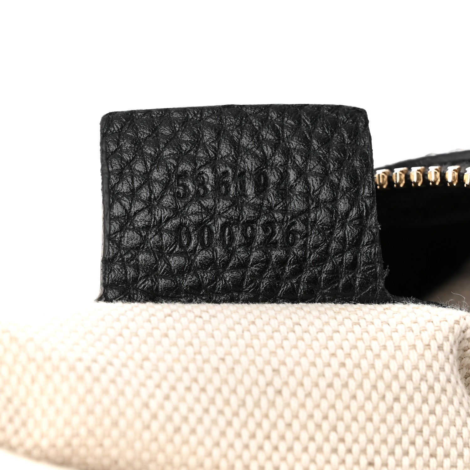 Gucci Pebbled Calfskin Large Soho Hobo Black 7 of 11