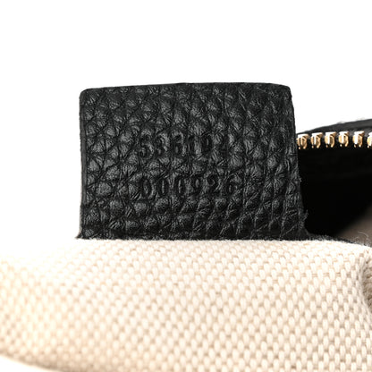 Gucci Pebbled Calfskin Large Soho Hobo Black 7 of 11