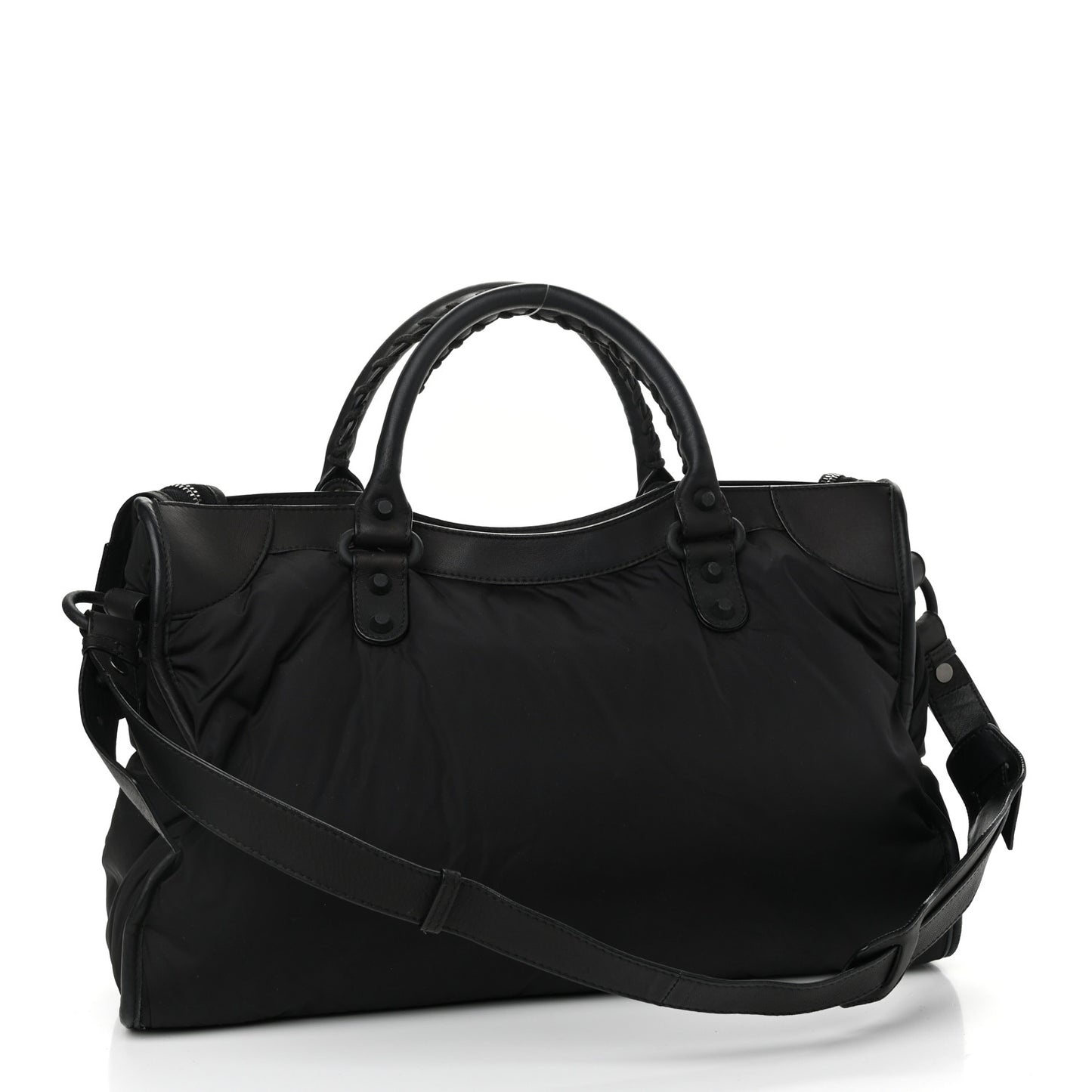Nylon Agneau Classic Hardware City Black