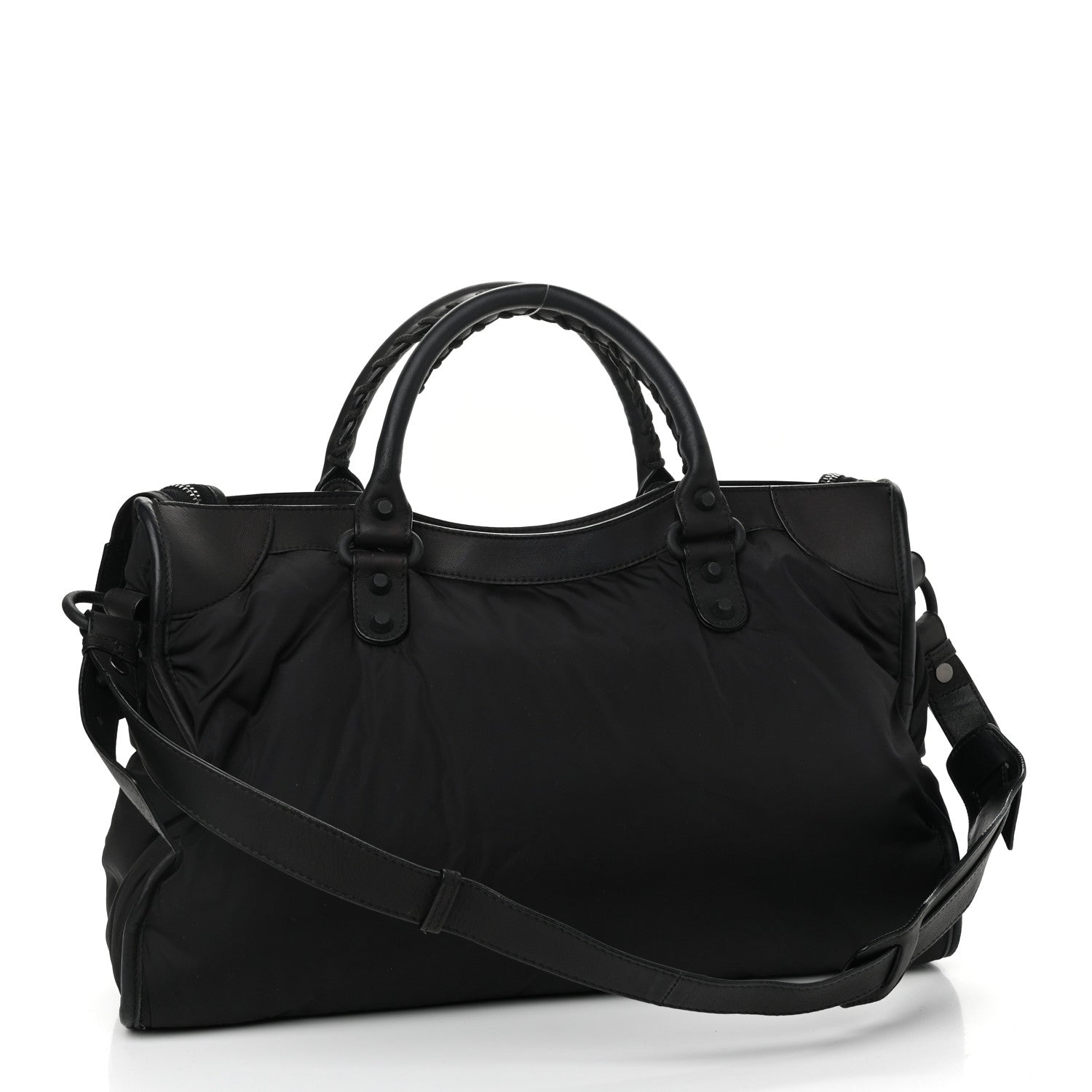 Balenciaga Nylon Agneau Classic Hardware City Black 3 of 10