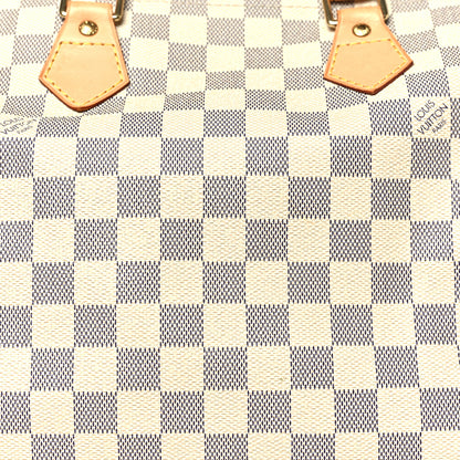 Louis Vuitton Damier Azur Speedy 35 6 of 9