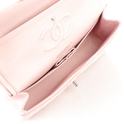 Chanel Lambskin Quilted Medium Double Flap Light Pink 5 of 8