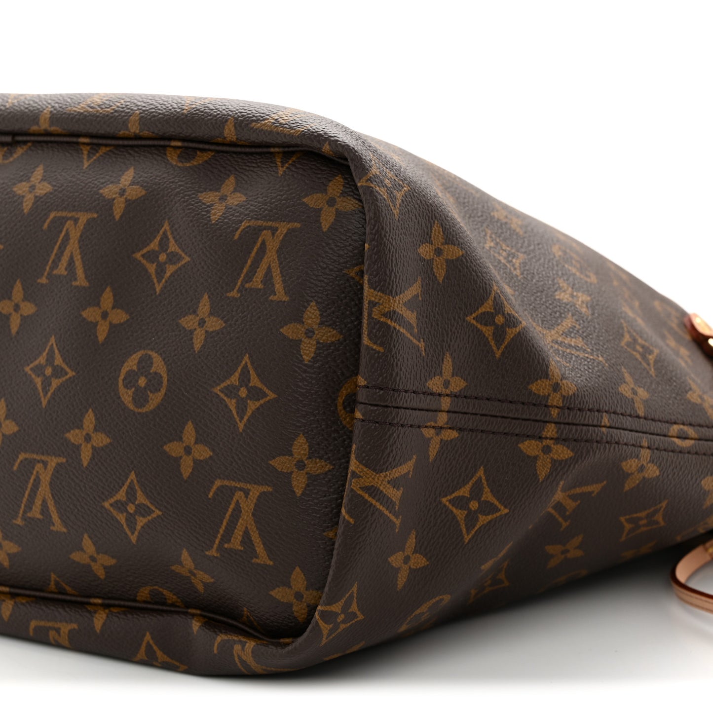 Monogram Inside Out Neverfull Bandouliere MM Rouge Sari