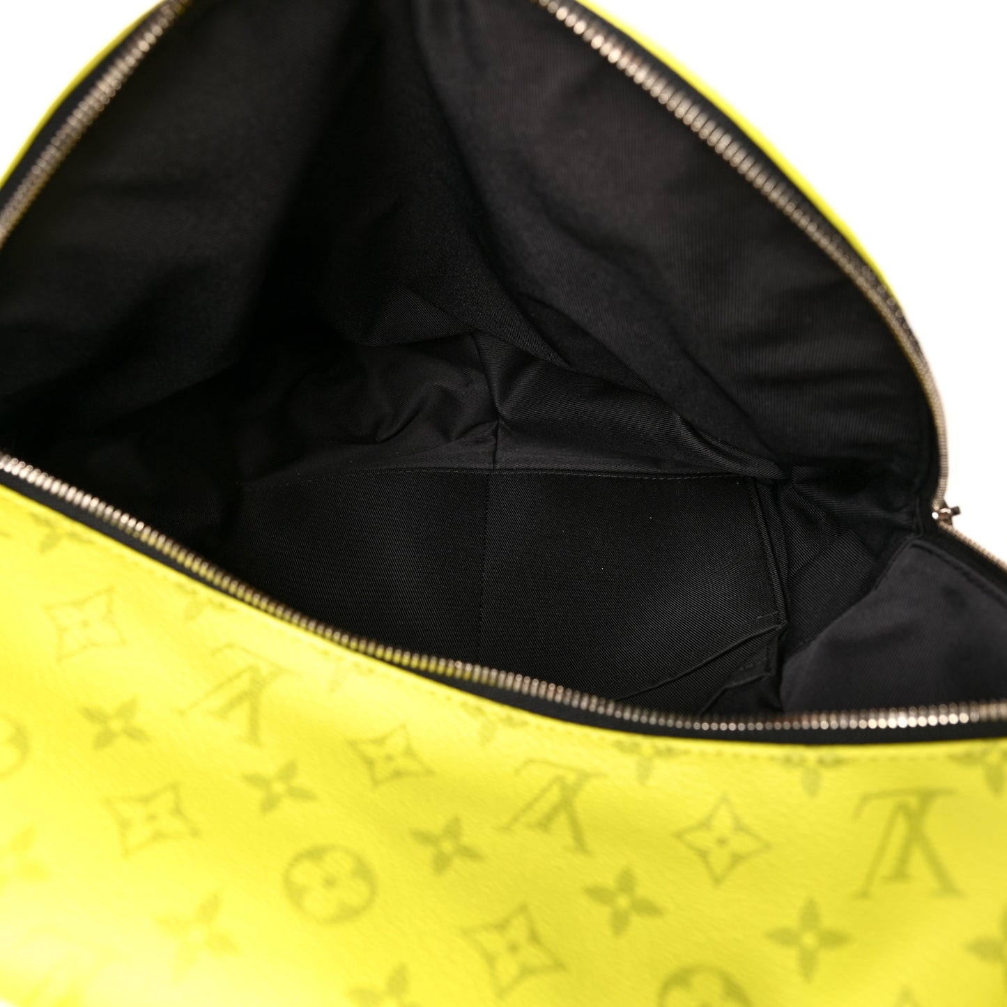 Taiga Monogram Discovery Backpack PM Yellow