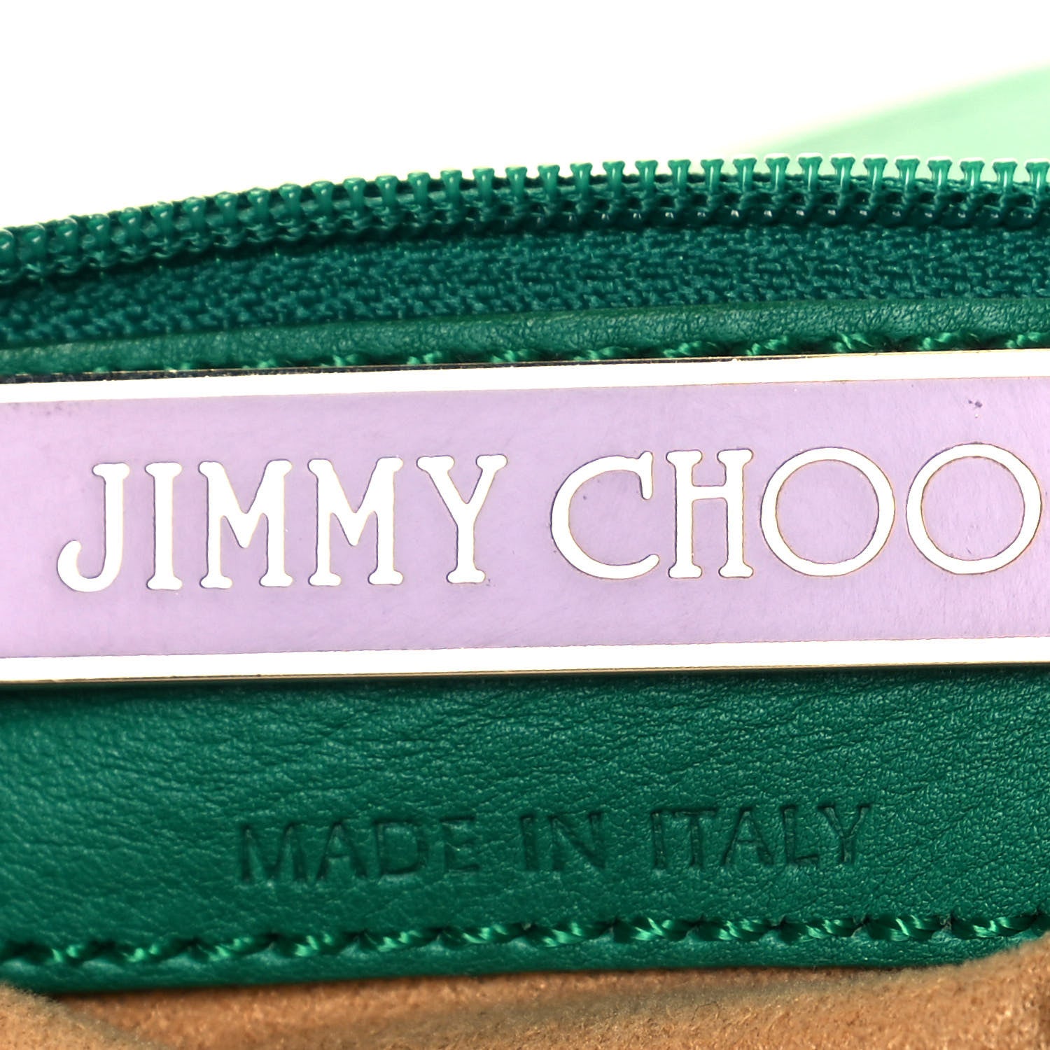 Jimmy Choo Grainy Calfskin Small Ramona Satchel Green 7 of 25