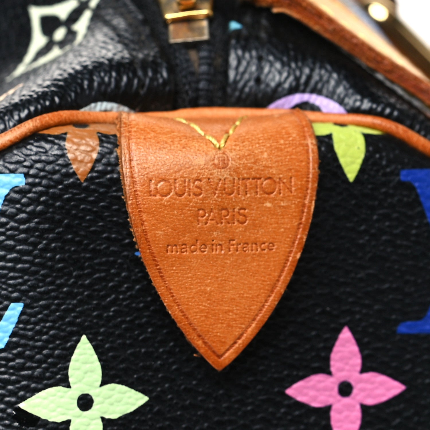 Louis Vuitton Monogram Multicolor Speedy 30 Black 6 of 11
