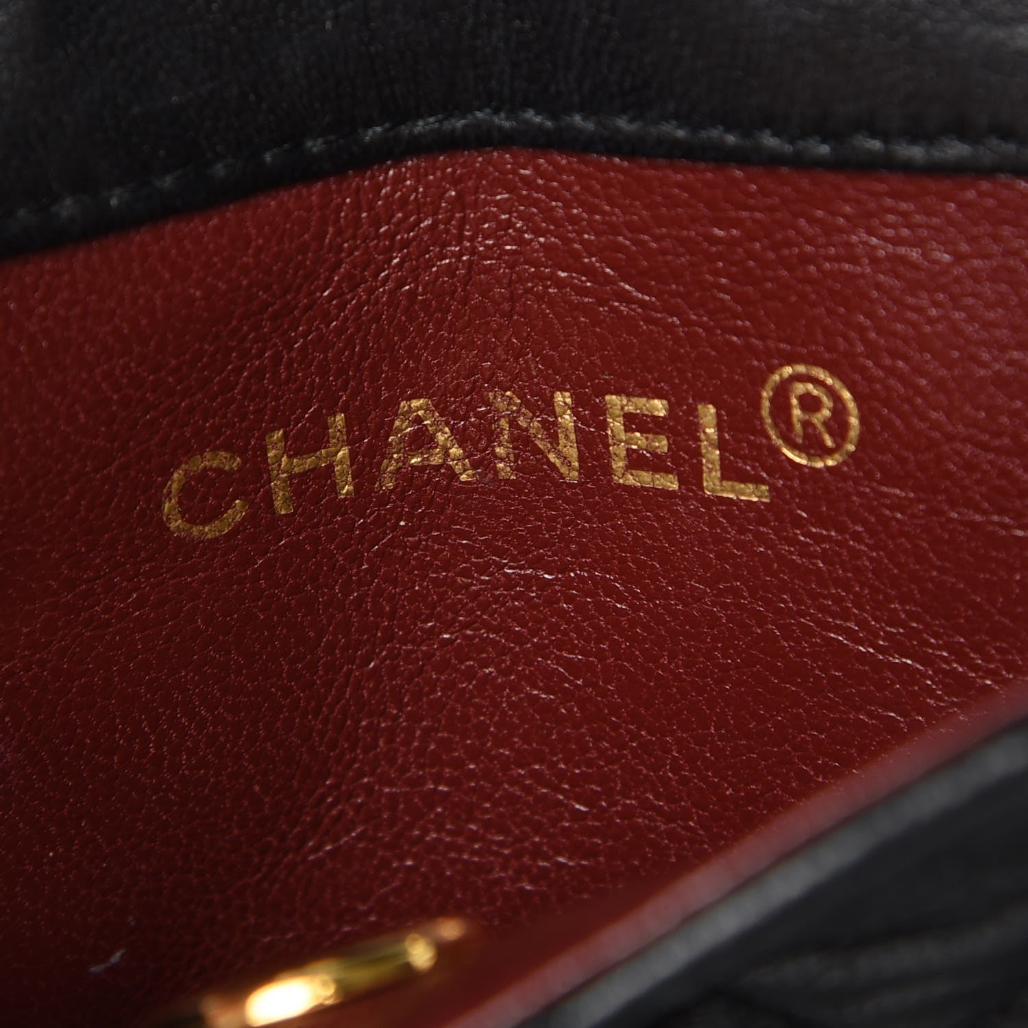 Chanel Lambskin Quilted Extra Mini Flap Black 7 of 9