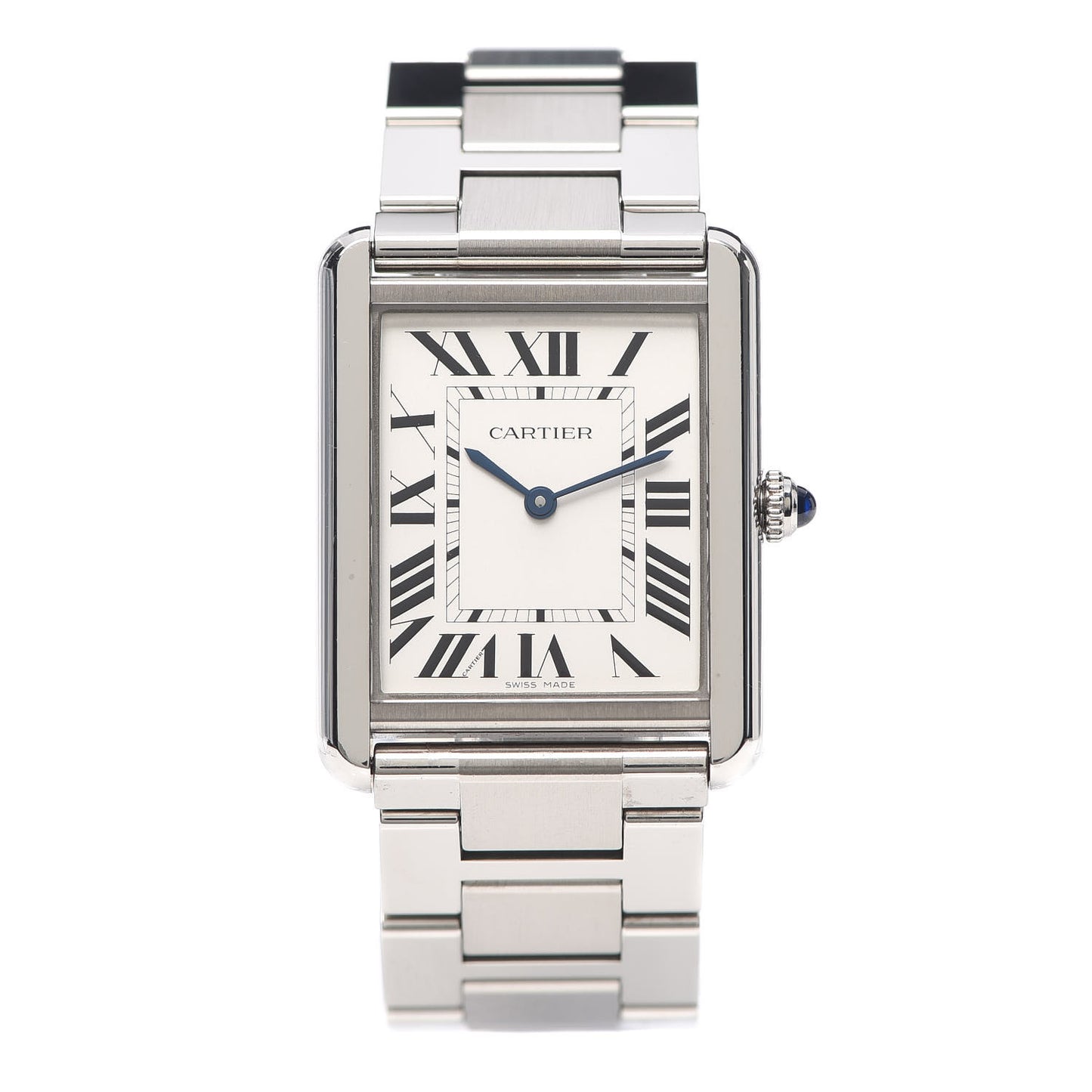 Stainless Steel 27mm Tank Solo Quartz Watch