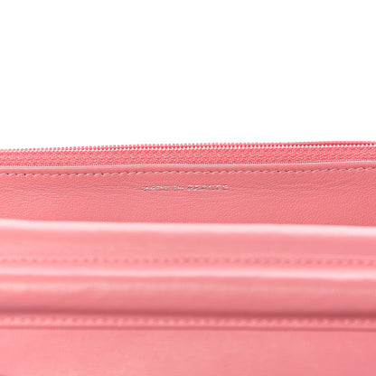 Chanel Lambskin Quilted Wallet On Chain WOC Pink 6 of 10