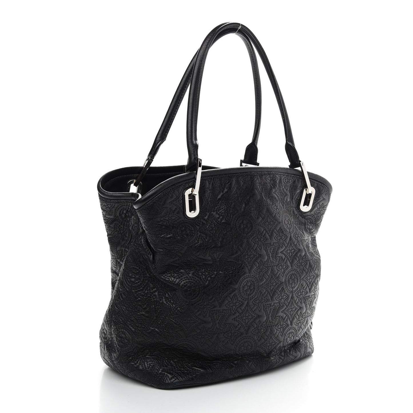 Monogram Lambskin Antheia Lilia PM Black