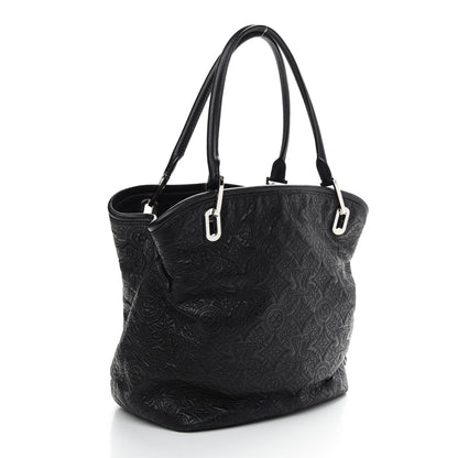 Louis Vuitton Monogram Lambskin Antheia Lilia PM Black 3 of 8