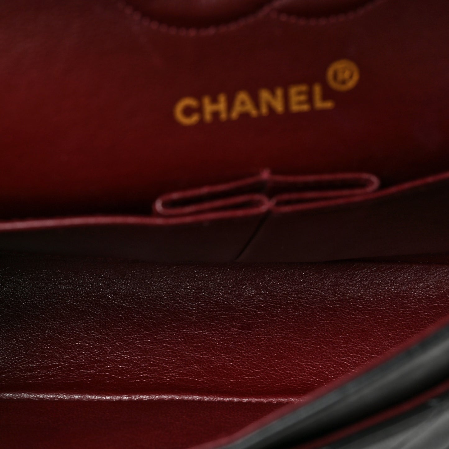 Lambskin Quilted Small Double Flap Black