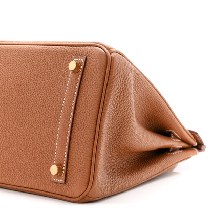Hermes Togo Birkin 30 Gold 10 of 11