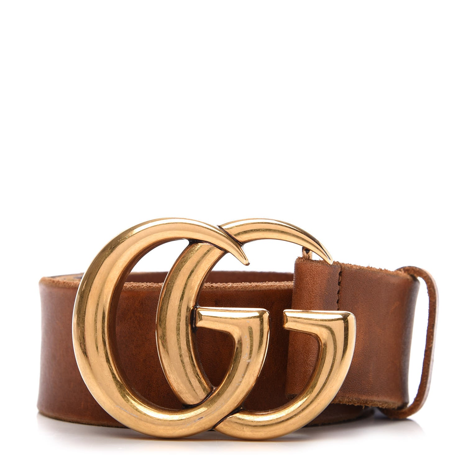 Gucci Faded Calfskin Double G 40mm Belt 90 36 Cuir 1 of 7