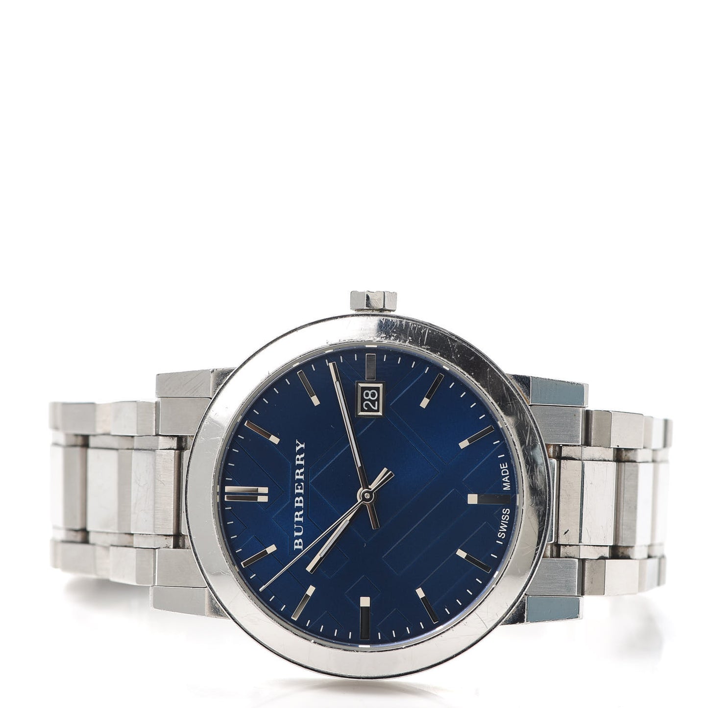 Stainless Steel 38mm The City Quartz Watch Blue BU9031
