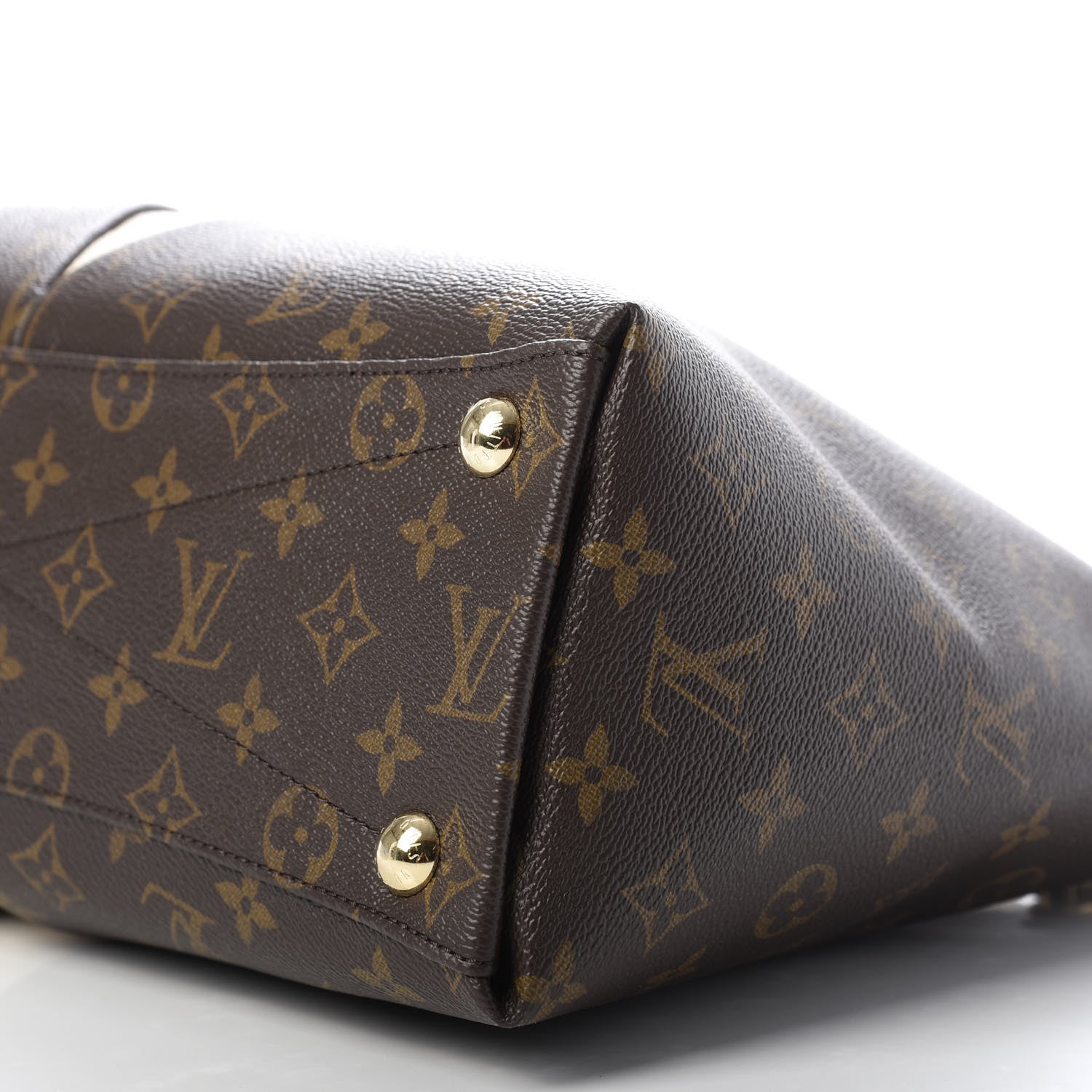 Louis Vuitton Monogram Braided V Tote MM Creme 8 of 9