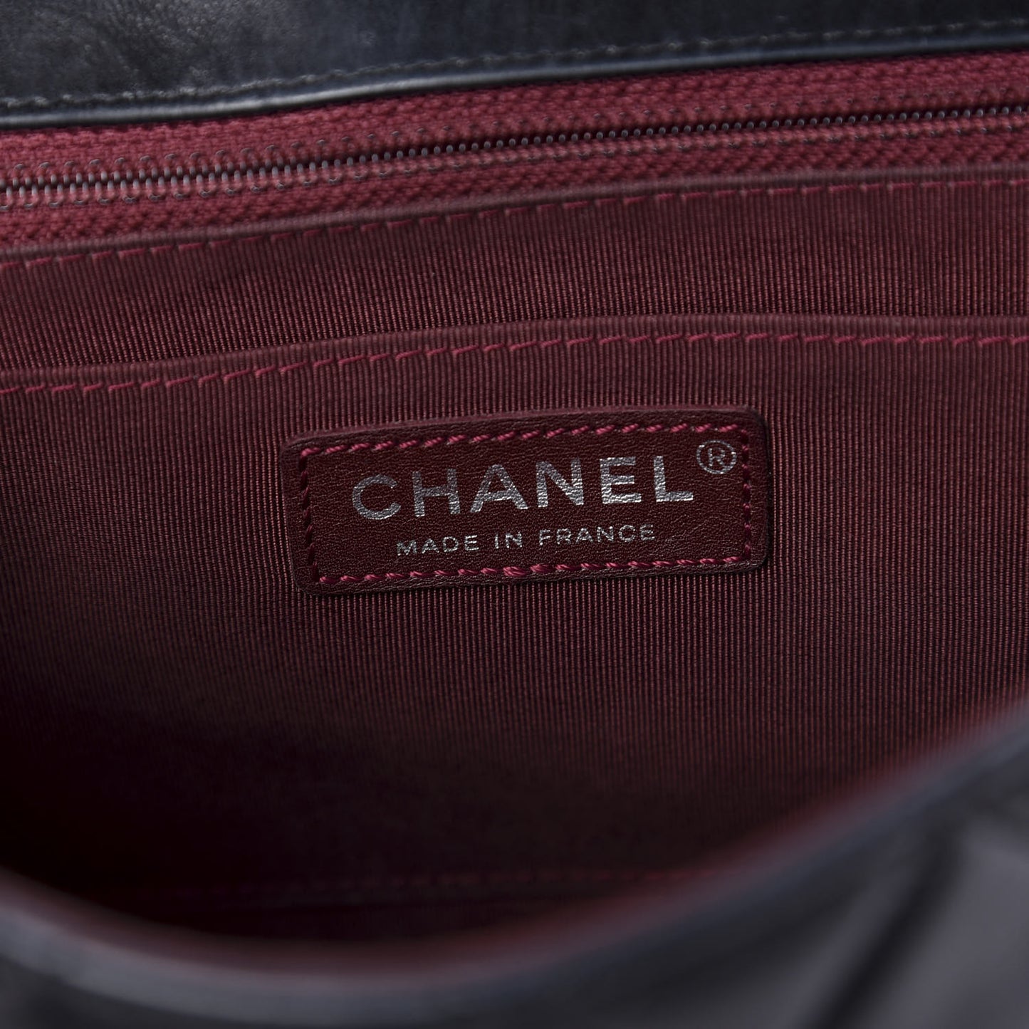 Lambskin Quilted Medium Single Flap Black