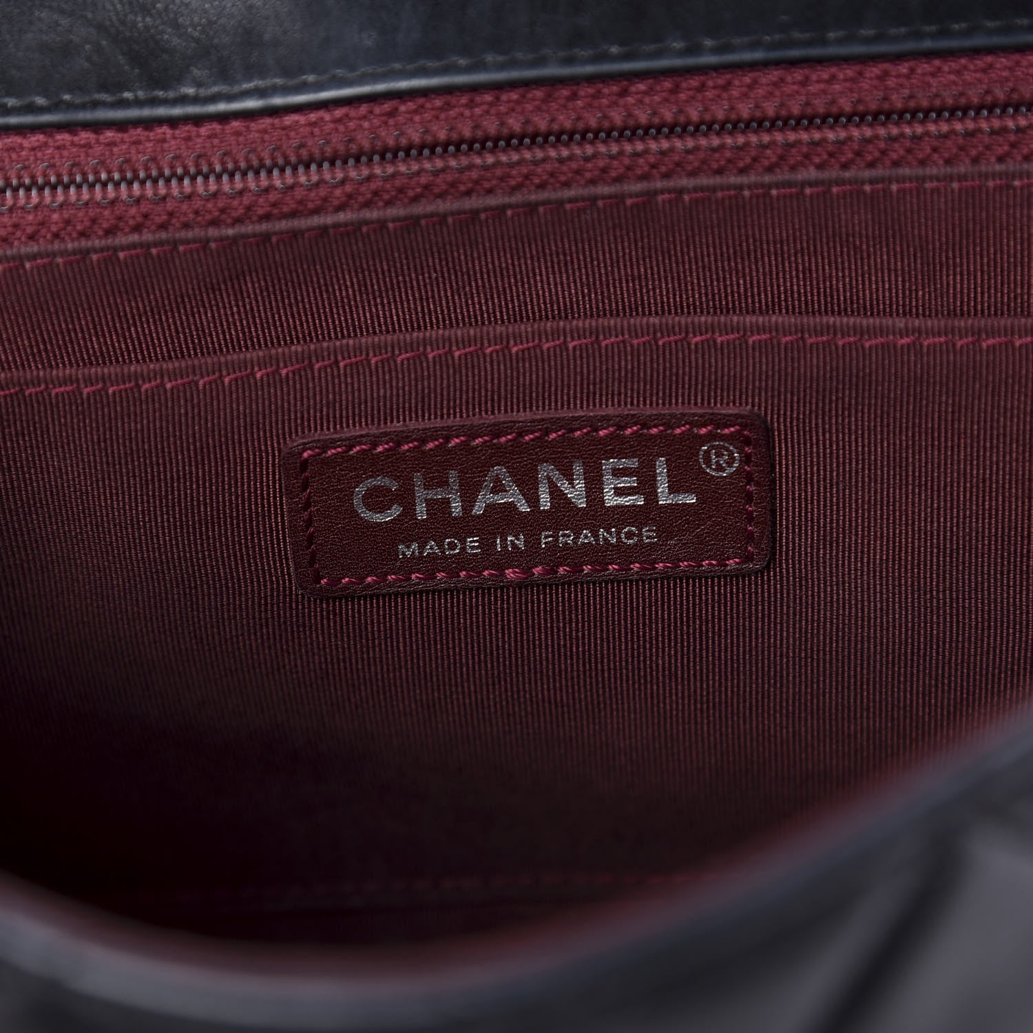 Chanel Lambskin Quilted Medium Single Flap Black 6 of 9