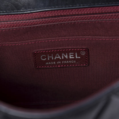 Chanel Lambskin Quilted Medium Single Flap Black 6 of 9