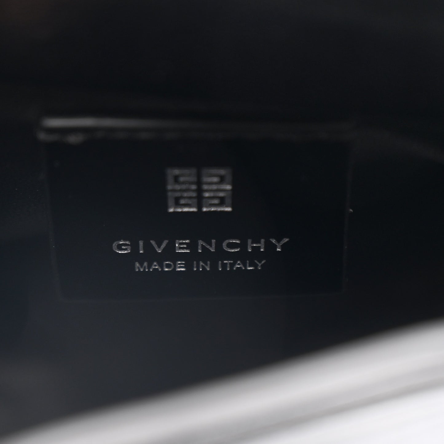 Shiny Lord Calfskin Micro Antigona Black