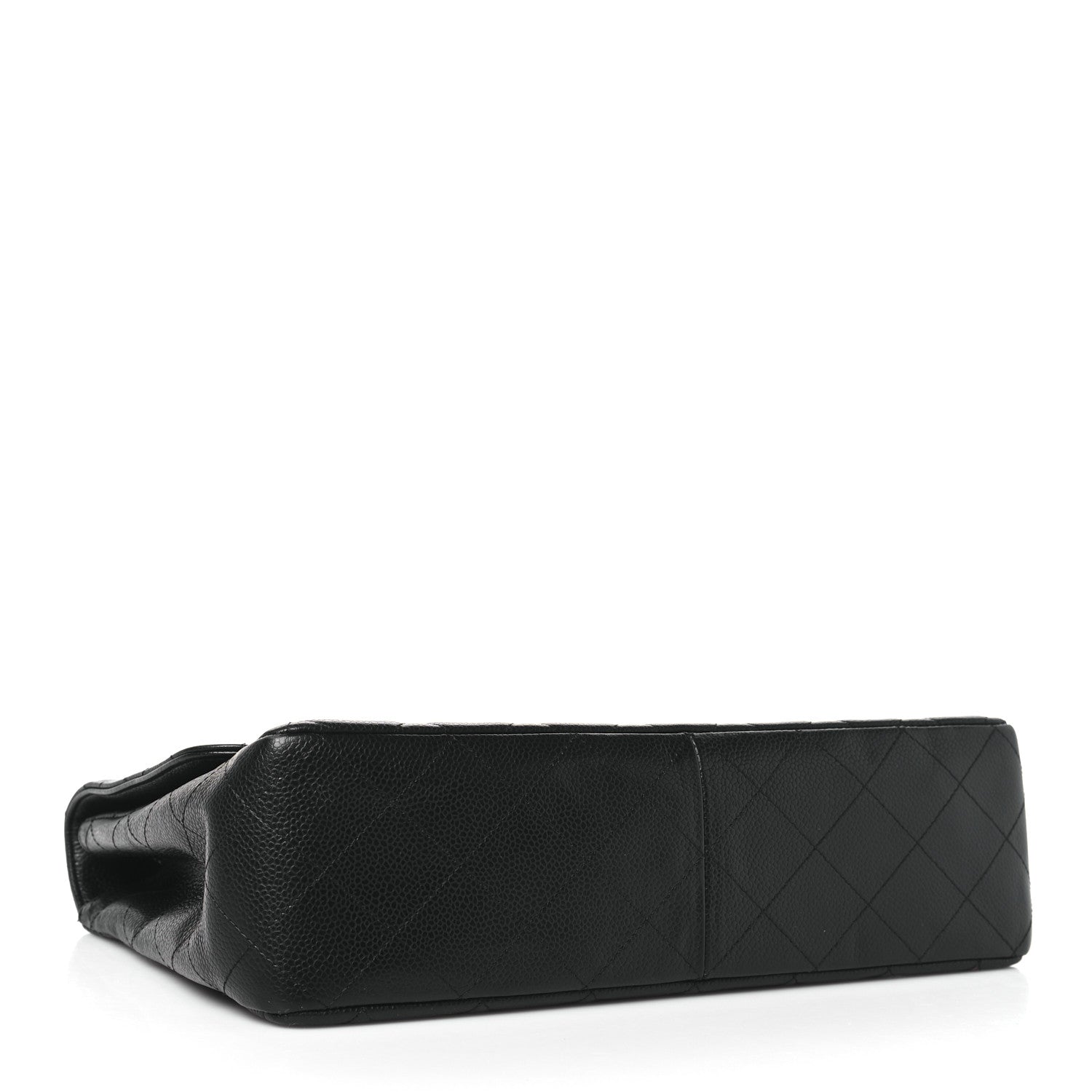 Chanel Caviar Quilted Jumbo Single Flap Black 4 of 11