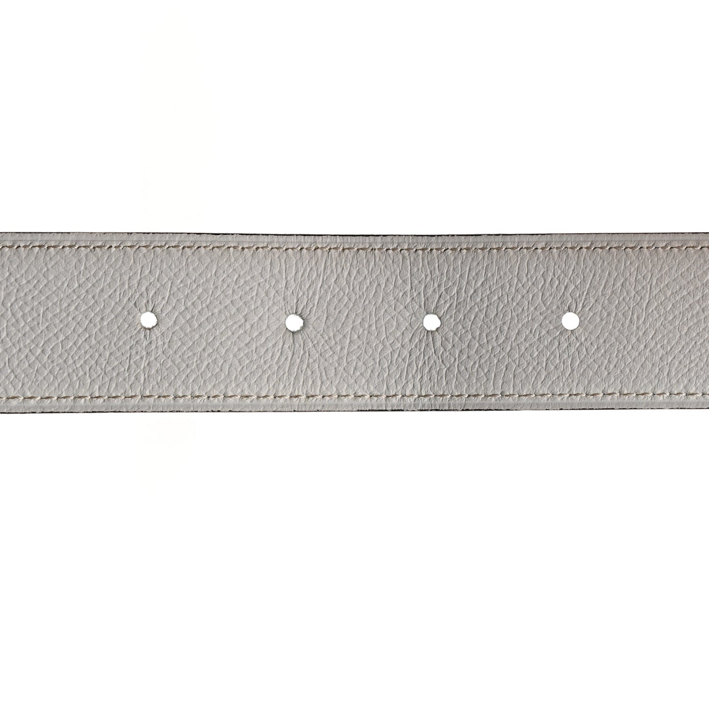 Epsom 32mm H Belt 80 85/34 White Etoupe