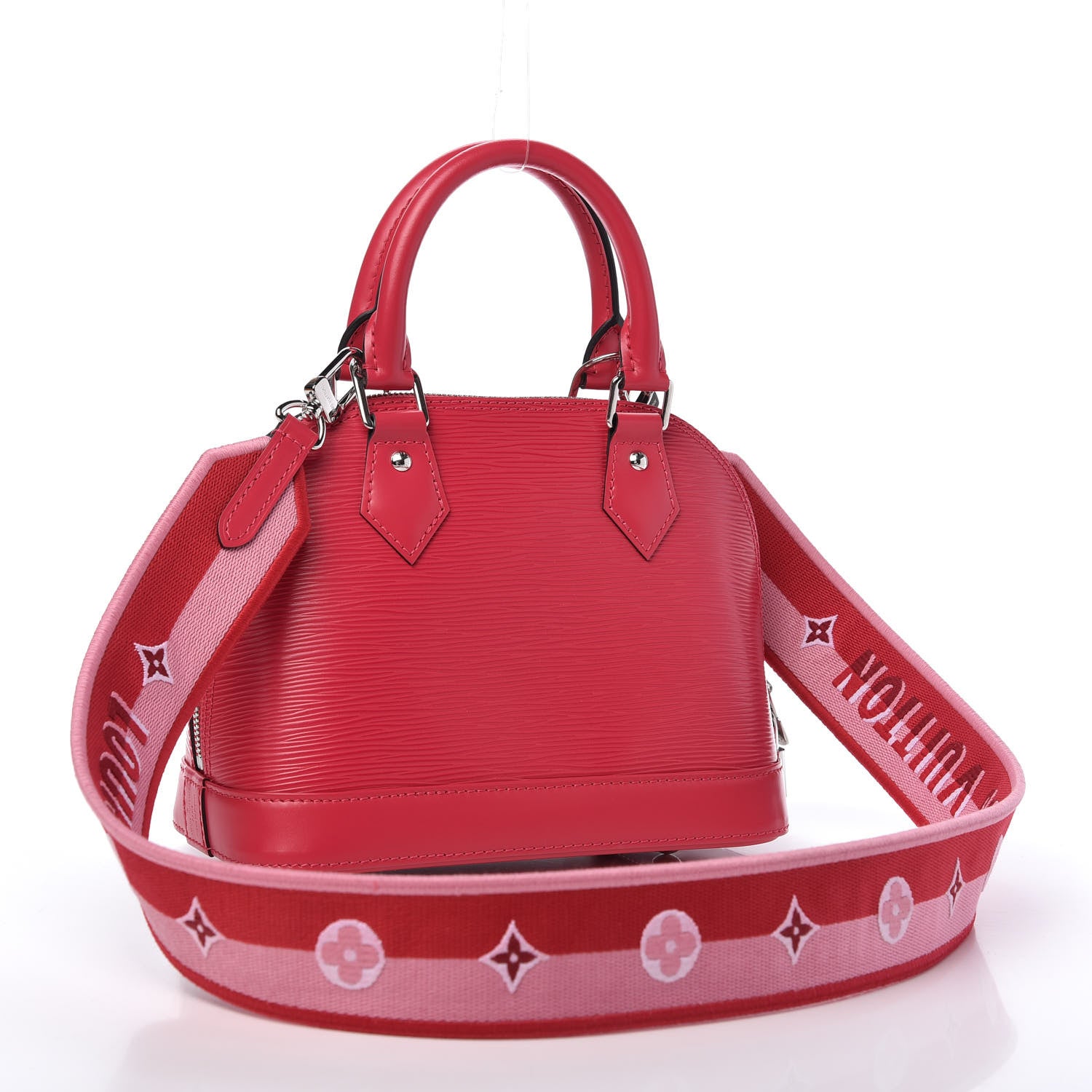 Louis Vuitton Epi Jacquard Alma BB Rose Pondicherry 3 of 9