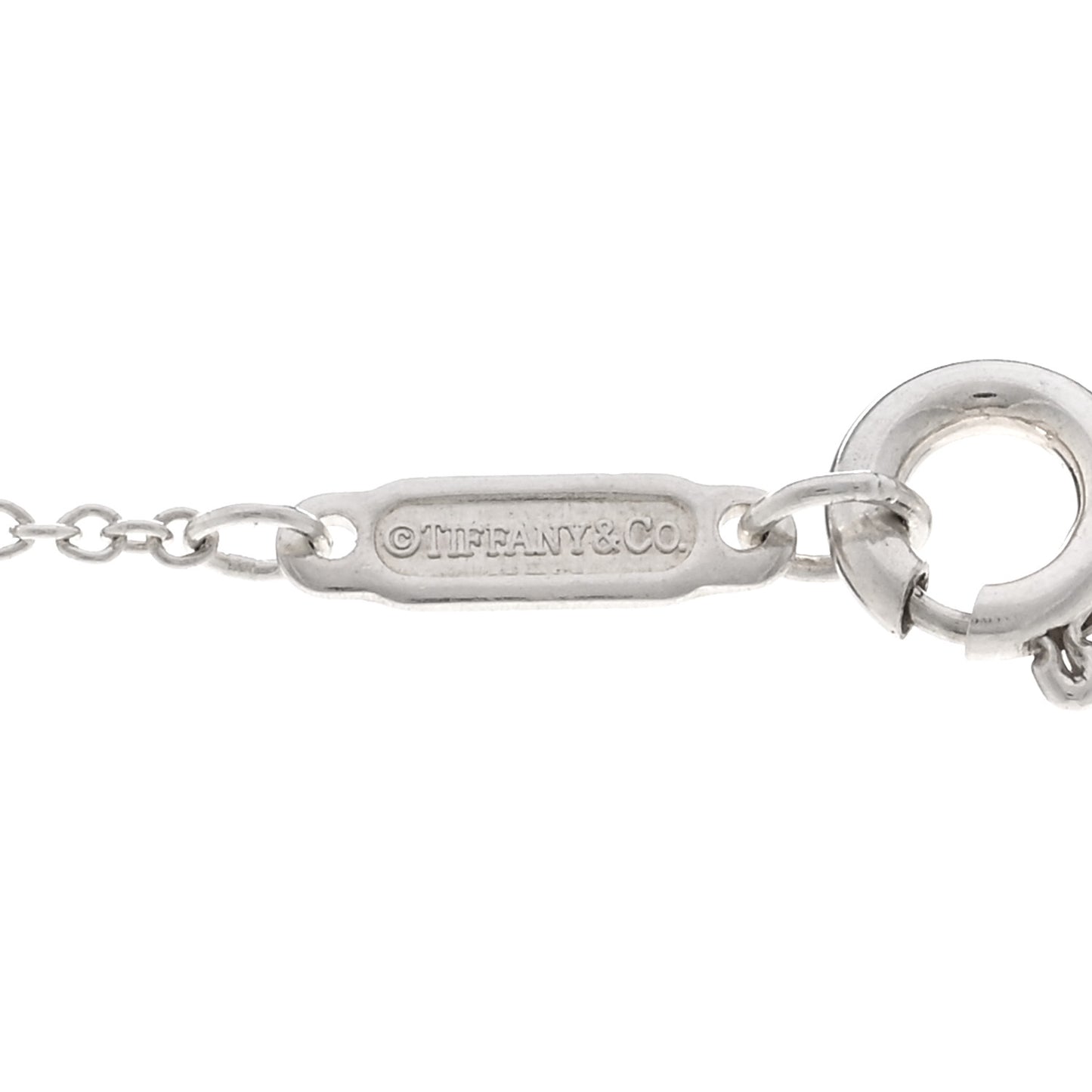 Sterling Silver Small Heart Key Pendant Necklace